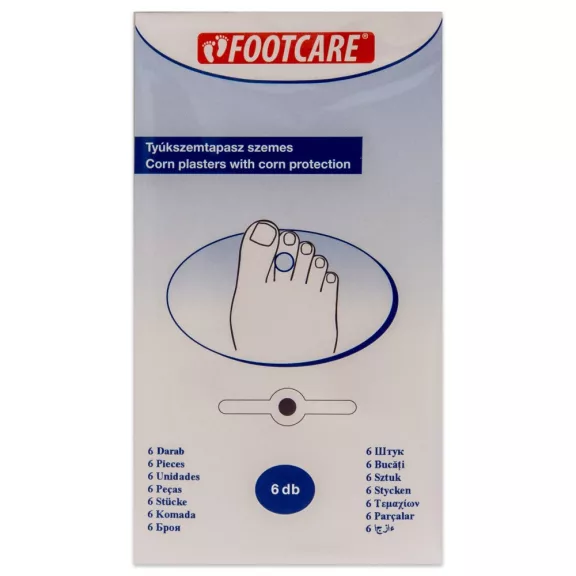 Footcare tyúkszemtapasz szemes 6 db Footcare tyúkszemtapasz szemes 6 db