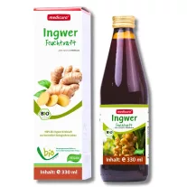 Medicura Gyömbér 100% Bio zöldséglé 330 ml