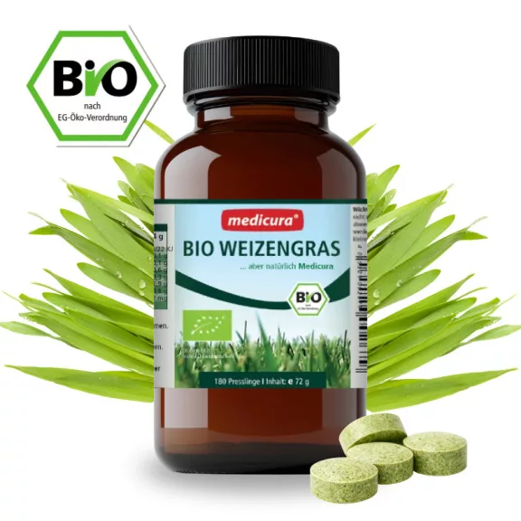 Medicura Bio Búzafű 180 db tabletta Medicura Bio Búzafű 180 db tabletta