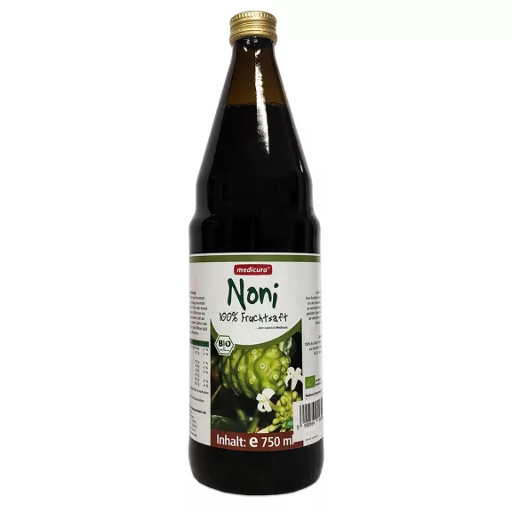 Medicura Noni 100% Bio gyümölcslé 750ml Medicura Noni 100% Bio gyümölcslé 750ml