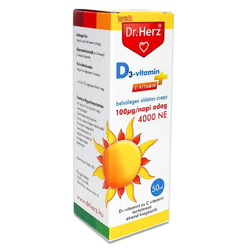 Dr Herz D-vitamin csepp 50ml
