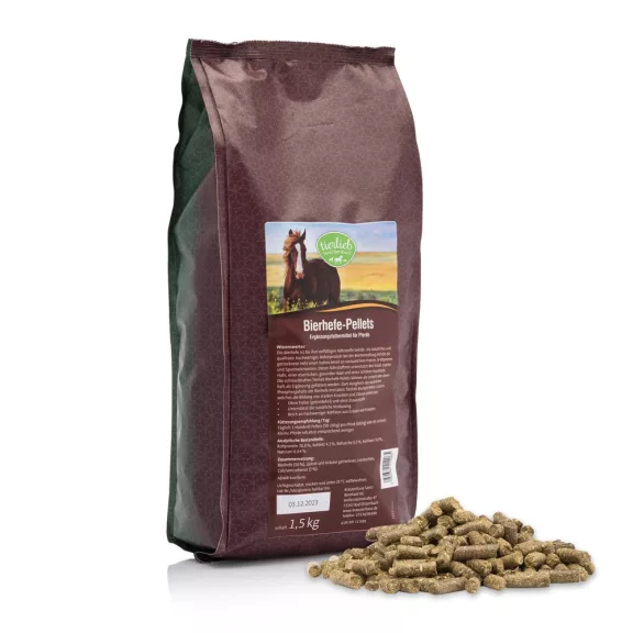 Tierlieb /Sanct Bernhard/ Sörélesztő pellet lovaknak 1,5kg Tierlieb /Sanct Bernhard/ Sörélesztő pellet lovaknak 1,5kg