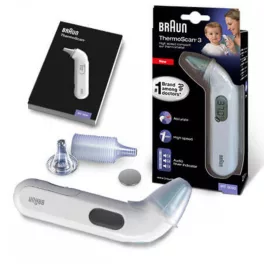    Braun infravörös fülhőmérő LCD kijelzővel IRT 3030 ThermoScan 3 