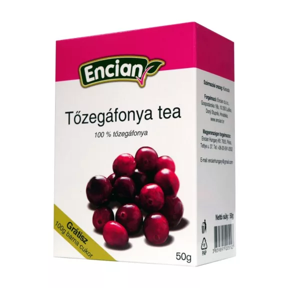 Encian Tőzegáfonya tea 50g Encian Tőzegáfonya tea 50g
