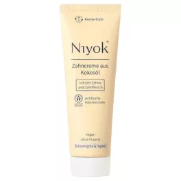 Fogkrém NIYOK citromfű-gyömbér vegan 75 ml