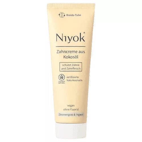 Fogkrém NIYOK citromfű-gyömbér vegan 75 ml