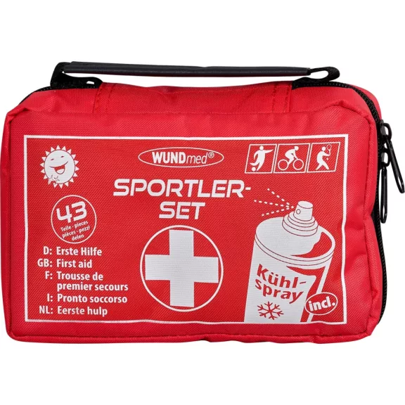WundMed Elsősegély felszerelés SPORTOLÓKNAK 43 DB-os WundMed Elsősegély felszerelés SPORTOLÓKNAK 43 DB-os