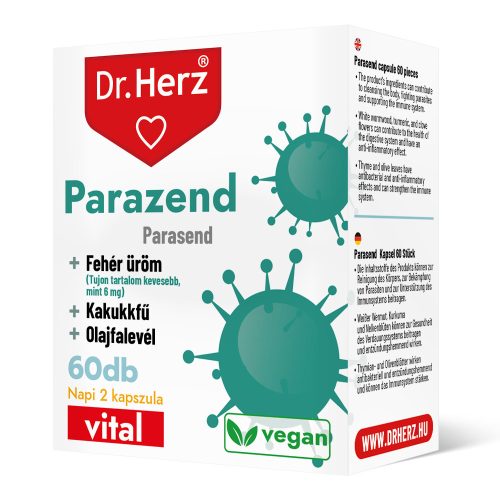 DR Herz Parazend 60 db kapszula doboz