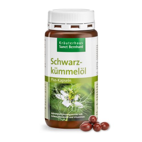 Sanct Bernhard Feketekömény-Plus kapszula 180db